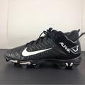 Nike Shoes | Nike Alpha Menace 2 Shark Men’s Black/White Bv0146-001 Size 9.5 W Football Shoes | Color: Black/White | Size: 9.5