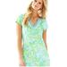 Lilly Pulitzer Dresses | Lilly Pulitzer Harper Dress Light Blue And Green | Color: Blue/Green | Size: Xxs