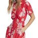 Free People Dresses | Free People Hawaiian Shirt Mini Dress | Color: Red | Size: S