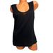 J. Crew Tops | J.Crew Drapey Tank Top Womens Black Sleeveless Pullover Size M | Color: Black | Size: M