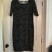 Lularoe Dresses | Lularoe Casual Dress. Xl | Color: Black/White | Size: Xl