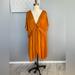 Anthropologie Dresses | Anthropology- Orange Midi Dress Size Us26w With Tags | Color: Orange | Size: 26w