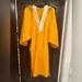 Tory Burch Dresses | Brand New With Tags Tory Burch Caftan Tunic | Color: Orange/Yellow | Size: M