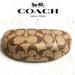 Coach Accessories | Coach Hard Shell Eyeglasses/Sunglasses Brown Empty Case Size 6x3 Like New Cond | Color: Brown/Tan | Size: 6x3