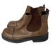 Nine West Shoes | Cloud Nine Brown Leather Chelsea Boots Pull On Distressed Y2k Men 10m | Color: Brown | Size: 10