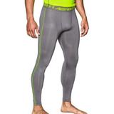 Under Armour Pants | New Mens 2xl Under Armour Heatgear Compression Leggings / Tights 1258897 040 | Color: Gray/Green | Size: Xxl