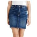 American Eagle Outfitters Skirts | American Eagle Outfitters Denim Mom Skirt Size 00 | Color: Blue | Size: 5j