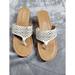 American Eagle Outfitters Shoes | American Eagle Platform Cork Wedge Sandals Size 8.5 White | Color: White | Size: 8.5