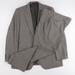Burberry Suits & Blazers | Burberrys Vintage 2-Pc Gray Windowpane Plaid Wool Suit Blazer 45l Pant 40 X 31.5 | Color: Gray/Red | Size: 45l