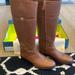 Tory Burch Shoes | Excellent Condition Tall Tory Burch Brown Riding Boots Size 9 | Color: Brown | Size: 9