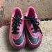 Nike Shoes | Girls Size 13c Pink And Black Nike Cleats | Color: Black/Pink | Size: 13g