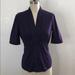 Gucci Tops | Gucci Purple Button Shirt 38 2 | Color: Purple | Size: 2