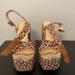 Jessica Simpson Shoes | Jessica Simpson Heels Multi Colored Never Worn Size 9 | Color: Red | Size: 9