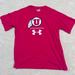 Under Armour Shirts | Men’s Under Armor Utah Tshirt | Color: Red | Size: L