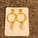 J. Crew Jewelry | J. Crew Gold Tone And Pearl Drop Earrings | Color: Gold/White | Size: Os