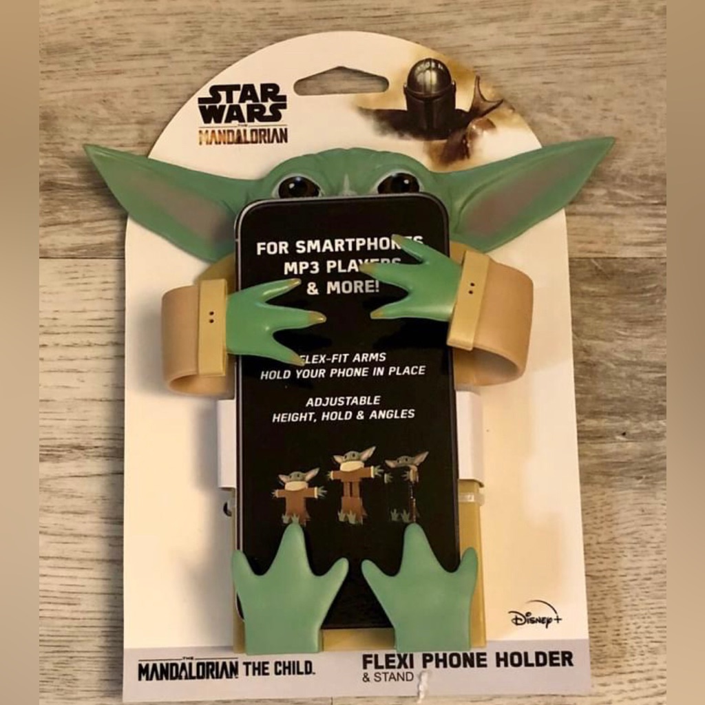 Disney Cell Phones & Accessories | 2 - Disney Star Wars Grogu Cell Phone Holder | Color: Green | Size: Os
