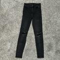 American Eagle Outfitters Other | Ae Super Hi-Rise Jeggings | Color: Black | Size: 00 Regular