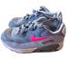 Nike Shoes | Infant Girls Nike Air Max Grey And Pink | Color: Gray/Pink | Size: 12g