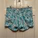Lilly Pulitzer Shorts | Lilly Pulitzer Light My Fire Blue Dragonflies Callahan Shorts Size 0 | Color: Blue/White | Size: 0