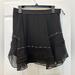 Coach Skirts | Coach Studded Black Skirt Mini Skirt | Color: Black | Size: 6