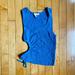 Urban Outfitters Tops | Blue Urban Outfitters Tank With Adjustable Cut Out On The Side! | Color: Blue/Green | Size: S