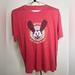 Disney Shirts | Disney Vintage Oswald Lucky Rabbit Tee - Jersey Cotton Feel - Short Sleeve | Color: Red | Size: L