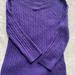 Ralph Lauren Sweaters | Lauren Silk Boat Neck Sweater | Color: Purple | Size: M