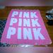 Pink Victoria's Secret Bedding | Limited Edition Victoria’s Secret Beach Throw Blanket | Color: Pink/White | Size: Os