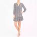 J. Crew Dresses | J Crew Floral Shift Dress Size Xs | Color: Blue/White | Size: Xs