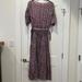 Kate Spade Dresses | Kate Spade Floral Maxi Dress | Color: Purple/Yellow | Size: Xl
