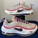 Nike Shoes | Nike Air Max 97 Se Air Sprung Cream Dh4759200 Sesame Purple 90 Men’s Size 10 | Color: Cream/Purple | Size: 10