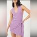 Free People Dresses | Free People Poppy Mini Sweater Dress | Color: Purple | Size: L