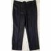 J. Crew Pants & Jumpsuits | J Crew Rhodes Linen Dress Pants Work Straight Leg Cuffed | Color: Black | Size: 8
