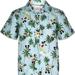 Disney Shirts & Tops | Disney Mickey Mouse Hawaiian Button Down Shirt Size: 10-12 | Color: Blue | Size: 12b