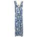 Anthropologie Dresses | Anthropologie Vanessa Virginia Capuchina Stretchy Maxi Dress Size Small | Color: Blue | Size: S