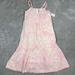 Jessica Simpson Dresses | Jessica Simpson Nwt Pink White Tye Dye Strappy Girls Youth Kids Size 10 Large | Color: Pink/White | Size: 10g