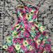 Lilly Pulitzer Dresses | Lilly Pulitzer Pink And Yellow Floral Strapless Dress Size 0 | Color: Pink/Yellow | Size: 0