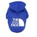 The North Face Dog | Dog Hoodie “The Dog Face” Size Xs. | Color: Blue | Size: Os