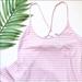 J. Crew Dresses | J.Crew Strappy Knit Stripe Dress Small | Color: Pink/White | Size: S