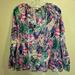 Lilly Pulitzer Tops | Lilly Pulitzer Guc Willa Top Quill Out Size S | Color: Blue/Purple | Size: S