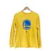 Adidas Shirts | Golden State Warrior Long Sleeve Tshirt | Color: Blue/Yellow | Size: S