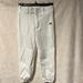 Adidas Bottoms | Adidas Whit Baseball Pant In Youth Small | Color: White | Size: Small