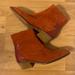 Anthropologie Shoes | Brand New Anthropologie Cowboy Western Rust Suede Boots | Color: Red | Size: 7.5