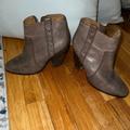 Coach Shoes | Coach Heeled Ankle Boots | Color: Gray | Size: 8.5