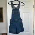 Levi's Pants & Jumpsuits | Denim Short Overalls | Color: Orange | Size: S