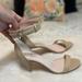 Kate Spade Shoes | Beautiful Kate Spade Vero Cuoio Sandals/Heels Made In Italy Leather Sz: 10b | Color: Tan | Size: 10