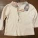 Burberry Shirts & Tops | Burberry Baby Boys Long Sleeve Polo Shirt 6 Month | Color: Cream | Size: 6mb