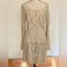 Free People Dresses | Free People Lace Beaded Off White Large Tunic Dress Without Under Slip | Color: White | Size: L