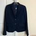 J. Crew Jackets & Coats | J Crew Navy Blue Wool 2 Button Classic Blazer Size 4 Nwot | Color: Blue | Size: 4