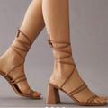 Anthropologie Shoes | Anthropologie Dolce Vita Paxx Heels | Color: Tan | Size: 10